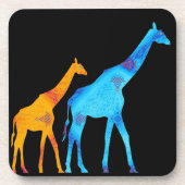 Giraffe Beverage Coaster Bier Onderzetter (Voorkant)