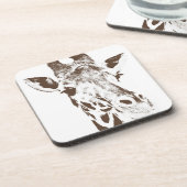 Giraffe Bier Onderzetter (Linkerzijde)