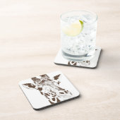 Giraffe Bier Onderzetter (Rechterzijde)