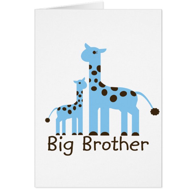 Giraffe Big Brother (Voorkant)