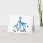Giraffe Big Brother Kaart (Voorkant)