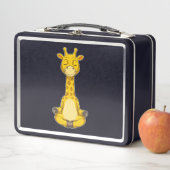 Giraffe bij Yoga Meditation (In situ)