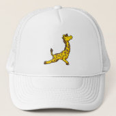 Giraffe bij Yoga Stretching Leg Trucker Pet (Voorkant)