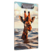 Giraffe bij Zee Klembord (Rechts)