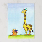 GIRAFFE BIRTHDAY briefkaart van Nicole Janes