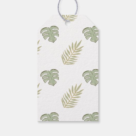 Giraffe Birthday Dank u Label cadeau Cadeaulabel (Achterkant)