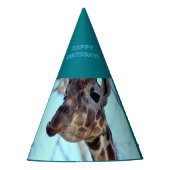 Giraffe Birthday Party Feesthoedjes (Voorkant)