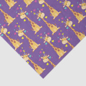 Giraffe Birthday Party Tissuepapier (Detail)