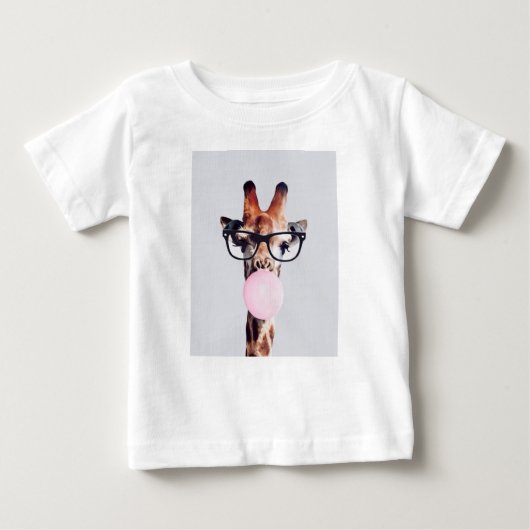 Giraffe blaasbaar Kind T-shirt (Voorkant)