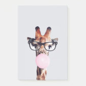 Giraffe blaasgom post-it® notes (Voorkant)
