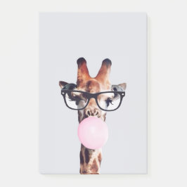 Giraffe blaasgom post-it® notes
