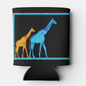 Giraffe Blikjeskoeler (Achterkant)