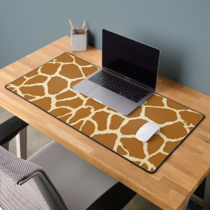 Giraffe blokdruk bureaumat