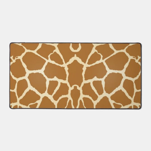 Giraffe blokdruk bureaumat (Voorkant)