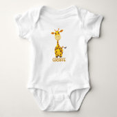 Giraffe Bodysuit voor kinderen (Voorkant)
