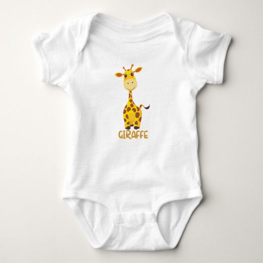 Giraffe Bodysuit voor kinderen (Voorkant)