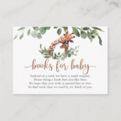 Giraffe Boek aanvraag Behuizing Kaart (Voorkant)