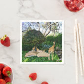 Giraffe boektijd; servet (Insitu)