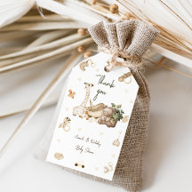 Giraffe Boho Babykamer Baby Shower Bedankt