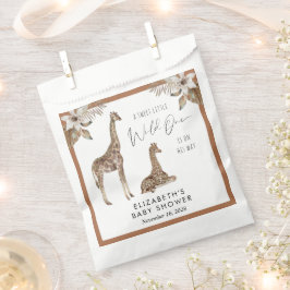 Giraffe Boho Waterverf Baby shower Bedankzakje