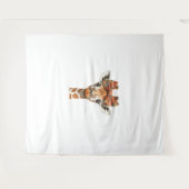 Giraffe Boho Wildflower Coquette Bow Mom Moeders D Wandkleed (Voorkant (horizontaal))