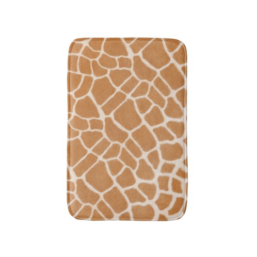 Giraffe Bont Exotische Dierenprint Badmat (Voorkant Verticaal)