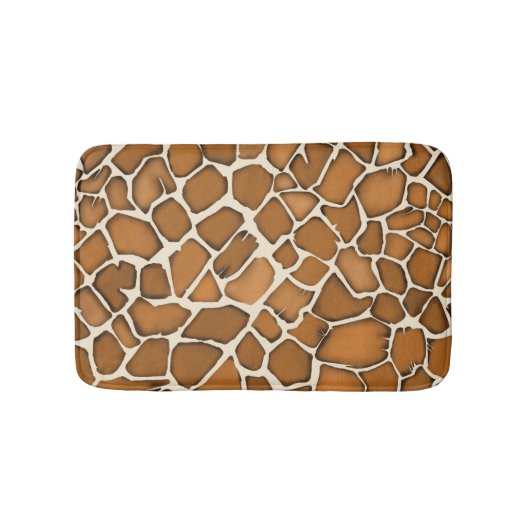 Giraffe Bont Patroon Print Badmat (Voorkant)