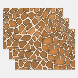 Giraffe Bont Patroon Print Inpakpapier Vel