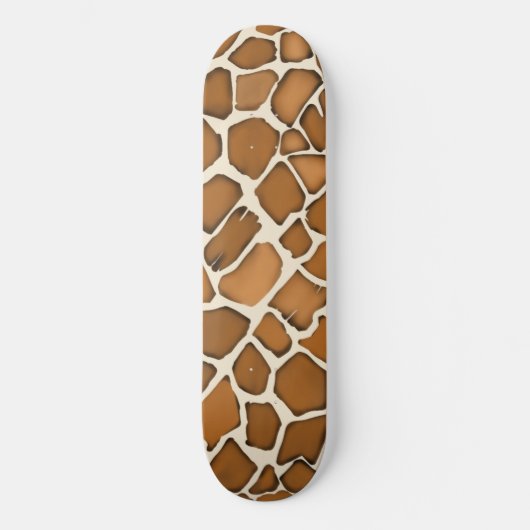 Giraffe Bont Patroon Print Persoonlijk Skateboard (Voorkant)