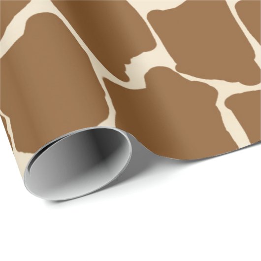 Giraffe bont patroonprint cadeaupapier (Rol Hoek)