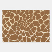 Giraffe bont patroonprint inpakpapier vel (Voorkant 3)