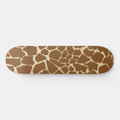 Giraffe bont patroonprint persoonlijk skateboard (Horizontaal)