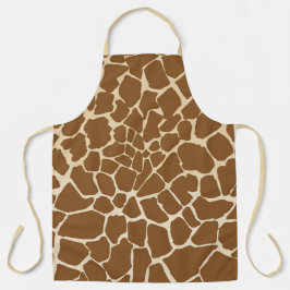 Giraffe bont patroonprint schort