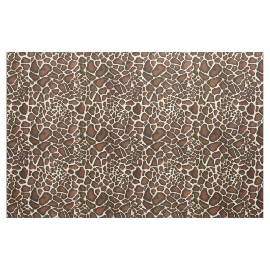 Giraffe bontpatroon stof (Yard (91,4 cm))