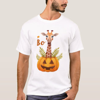 Giraffe Boo Halloween Classic T-Shirt_8 T-shirt