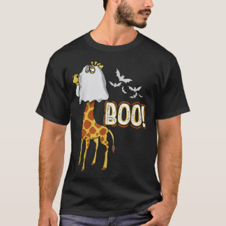 Giraffe Boo Halloween Kostuum Mannen Vrouwen T-shirt