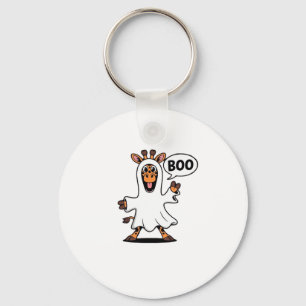 Giraffe Boo Halloween Oversized T-shirt Sleutelhanger