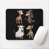 Giraffe Boo Zombie Witch Halloween Costume Women  Muismat (Met muis)