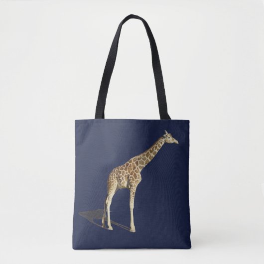 Giraffe Boodschappentas Tote Bag (Voorkant)