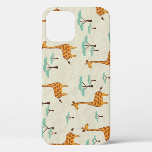 Giraffe boom  patroon. Case-Mate iPhone case (Achterkant)