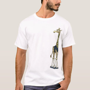 Giraffe Bow Stropdas Guy T-shirt