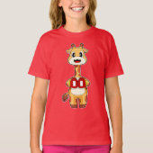 Giraffe Boxer Boxing gloves Boxing T-shirt (Voorkant)