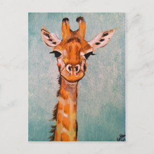 Giraffe Briefkaart