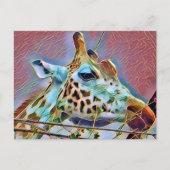 GIRAFFE BRIEFKAART (Voorkant)