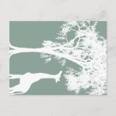 Giraffe Briefkaart (Voorkant)