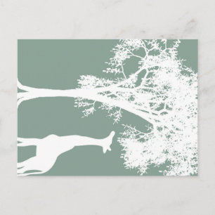 Giraffe Briefkaart