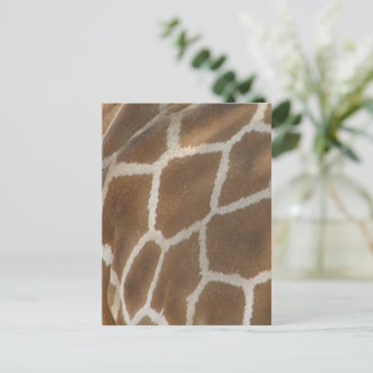 Giraffe Briefkaart (Staand voorkant)