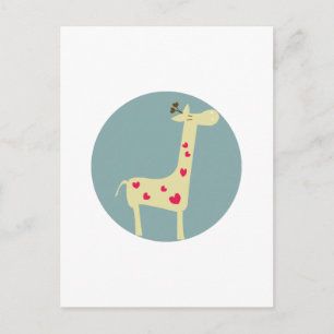 Giraffe Briefkaart