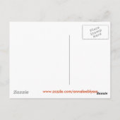 Giraffe Briefkaart (Achterkant)