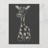 Giraffe Briefkaart (Voorkant)